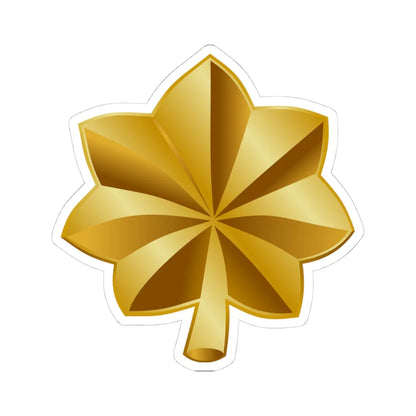 US O4 insignia (United States) (Military Rank) STICKER Vinyl Kiss-Cut Decal 4 Inch White - The Sticker Space