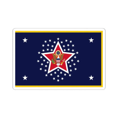 US Presidential Color Army 1912 (United States) STICKER Vinyl Kiss-Cut Decal 2 Inch White - The Sticker Space