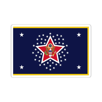 US Presidential Color Army 1912 (United States) STICKER Vinyl Kiss-Cut Decal 3 Inch White - The Sticker Space