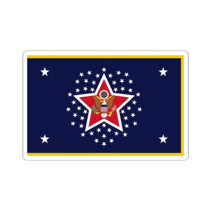 US Presidential Color Army 1912 (United States) STICKER Vinyl Kiss-Cut Decal 4 Inch White - The Sticker Space