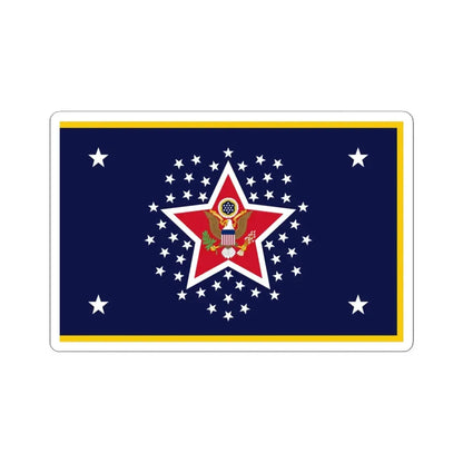 US Presidential Color Army 1912 (United States) STICKER Vinyl Kiss-Cut Decal 6 Inch White - The Sticker Space