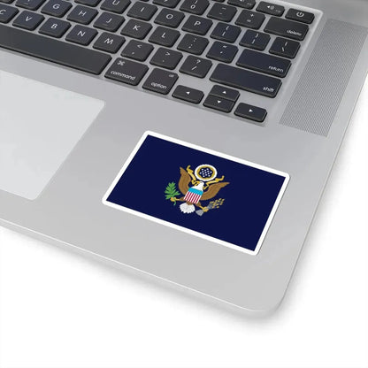 US Presidential Flag Navy 1899 (United States) STICKER Vinyl Kiss-Cut Decal - The Sticker Space