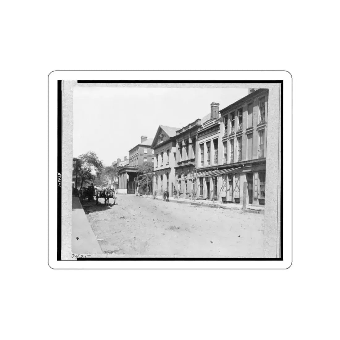 U.S. Quartermaster's Office, Charleston, South Carolina (U.S. Civil War) STICKER Vinyl Die-Cut Decal White Die-Cut 4 Inch - The Sticker Space