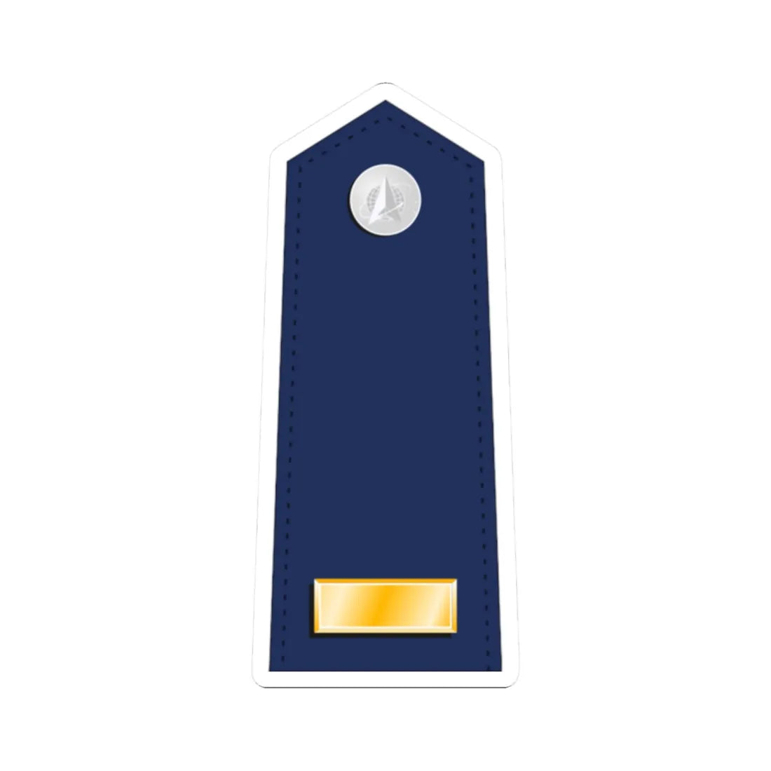 US Space force O1 interim (United States) (Military Rank) STICKER Vinyl Kiss-Cut Decal - The Sticker Space