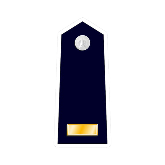 US Space force O1 (United States) (Military Rank) STICKER Vinyl Kiss-Cut Decal 2 Inch White - The Sticker Space