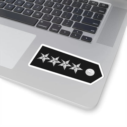 US Space force O10 h (United States) (Military Rank) STICKER Vinyl Kiss-Cut Decal - The Sticker Space