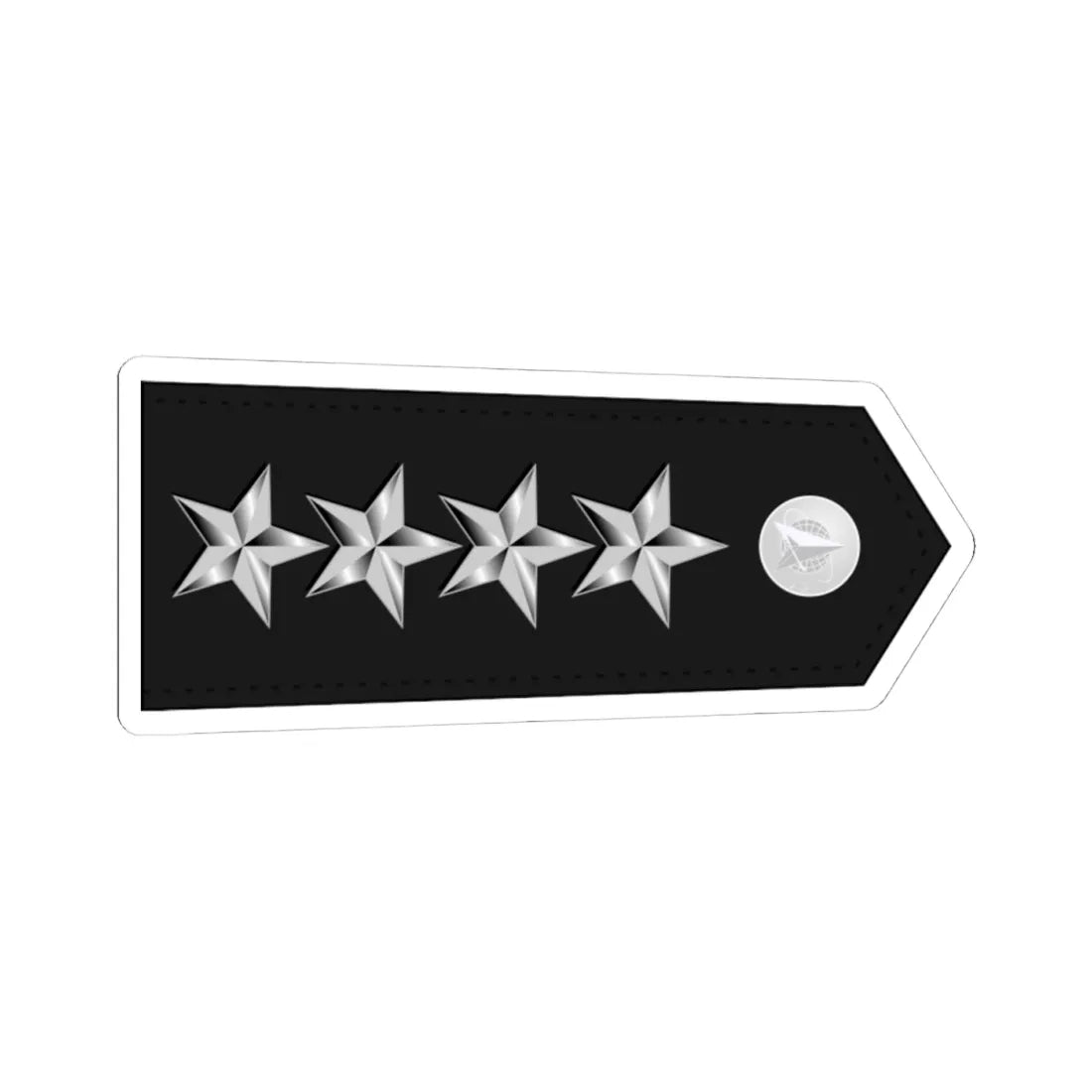 US Space force O10 h (United States) (Military Rank) STICKER Vinyl Kiss-Cut Decal - The Sticker Space