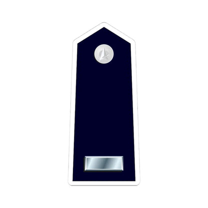 US Space force O2 (United States) (Military Rank) STICKER Vinyl Kiss-Cut Decal 4 Inch White - The Sticker Space