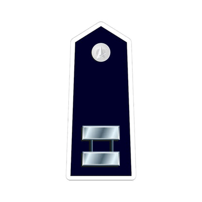 US Space force O3 (United States) (Military Rank) STICKER Vinyl Kiss-Cut Decal 6 Inch White - The Sticker Space