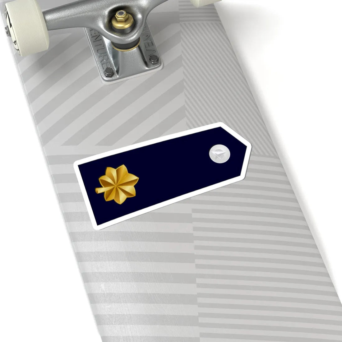 US Space Force O4 shoulderboard rotated (United States) (Military Rank) STICKER Vinyl Kiss-Cut Decal - The Sticker Space