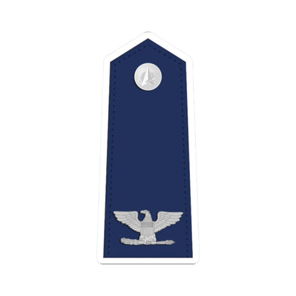 US Space force O6 interim (United States) (Military Rank) STICKER Vinyl Kiss-Cut Decal 2 Inch White - The Sticker Space