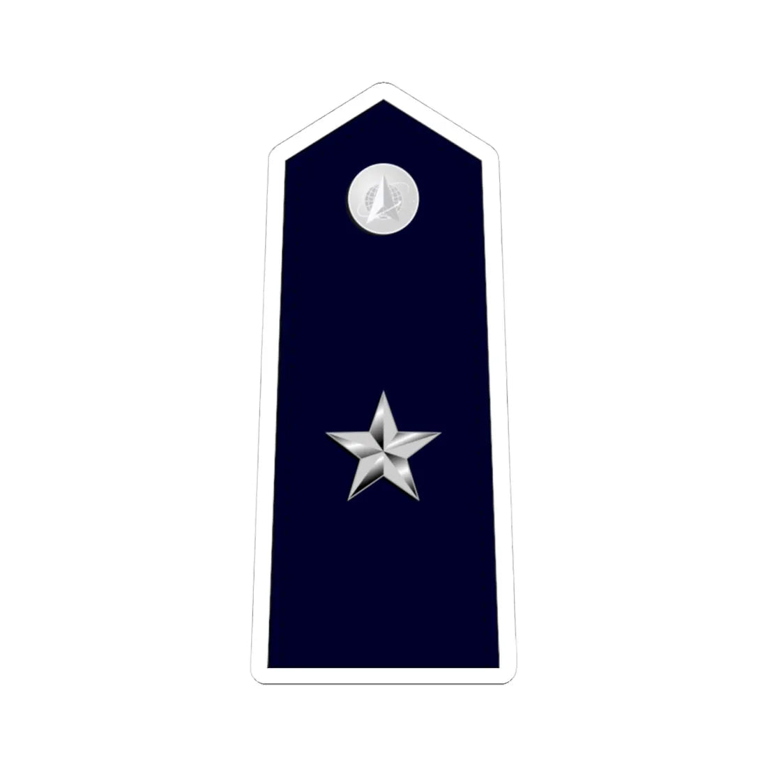 US Space force O7 (United States) (Military Rank) STICKER Vinyl Kiss-Cut Decal - The Sticker Space