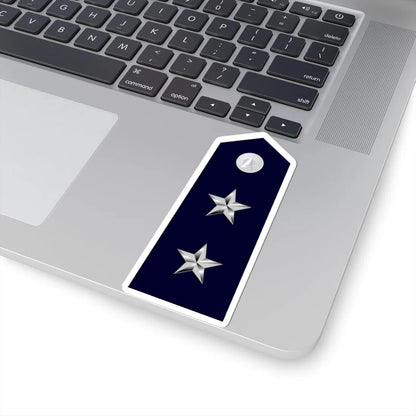 US Space force O8 (United States) (Military Rank) STICKER Vinyl Kiss-Cut Decal - The Sticker Space