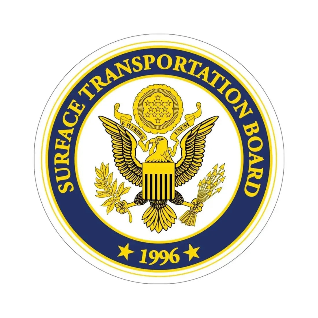 US Surface Transportation Board STICKER Vinyl Die-Cut Decal 6 Inch - The Sticker Space
