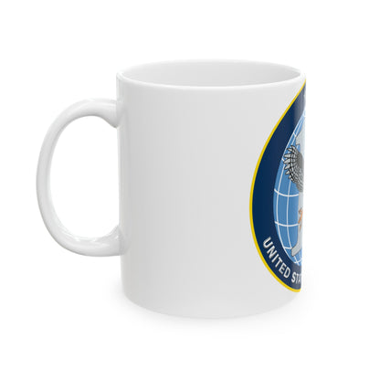 US Tenth Fleet (U.S. Navy) White Coffee Mug-The Sticker Space