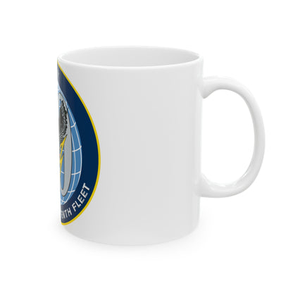 US Tenth Fleet (U.S. Navy) White Coffee Mug-The Sticker Space