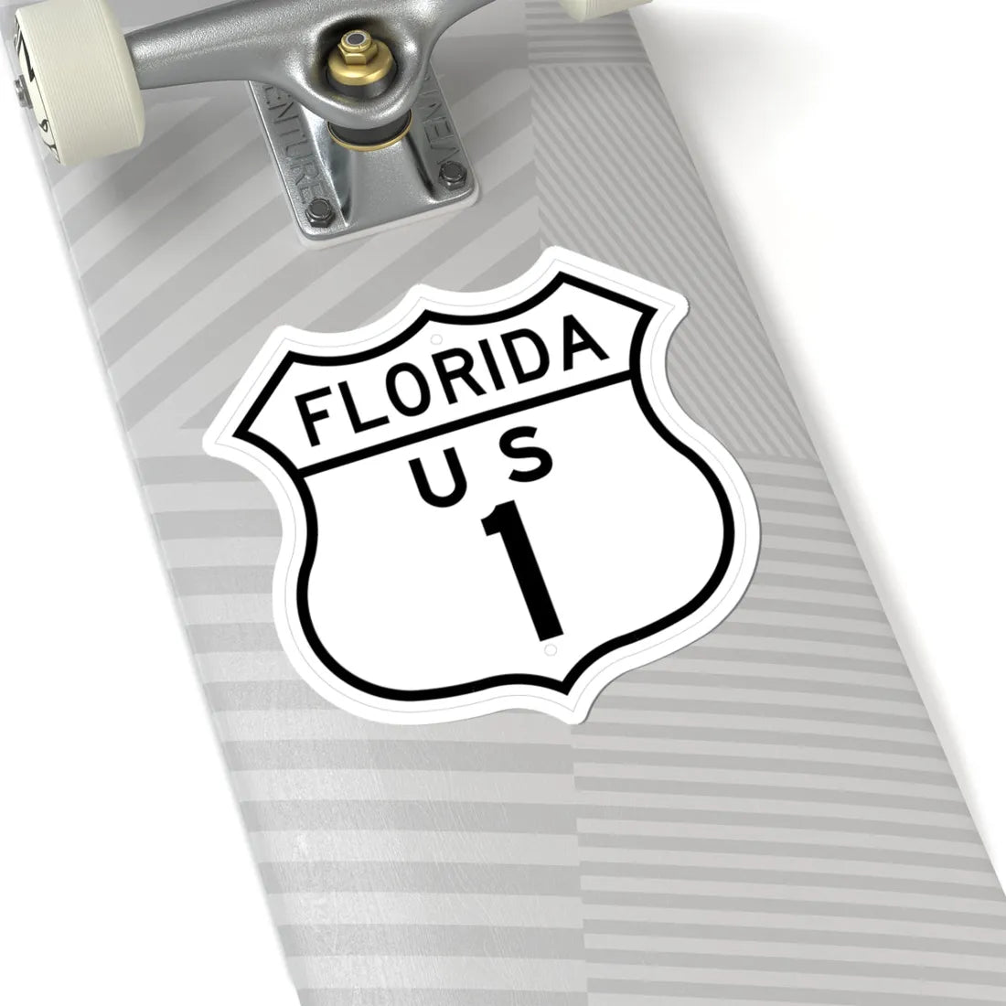 US XX 1948 (Florida) (Road Sign) STICKER Vinyl Kiss-Cut Decal - The Sticker Space