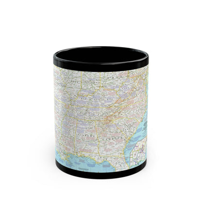 USA - Battlefields of the Civil War 1 (1961) (Map) Black Coffee Mug-11oz-The Sticker Space