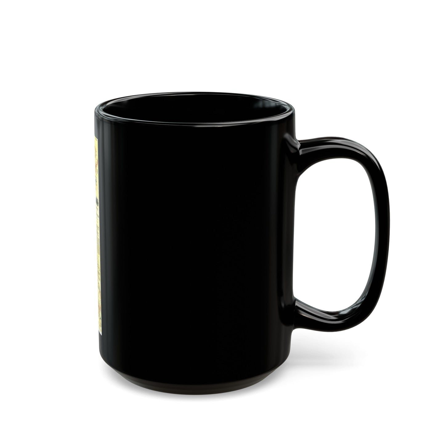 USA - Boston to Washington (1830) (Map) Black Coffee Mug-The Sticker Space