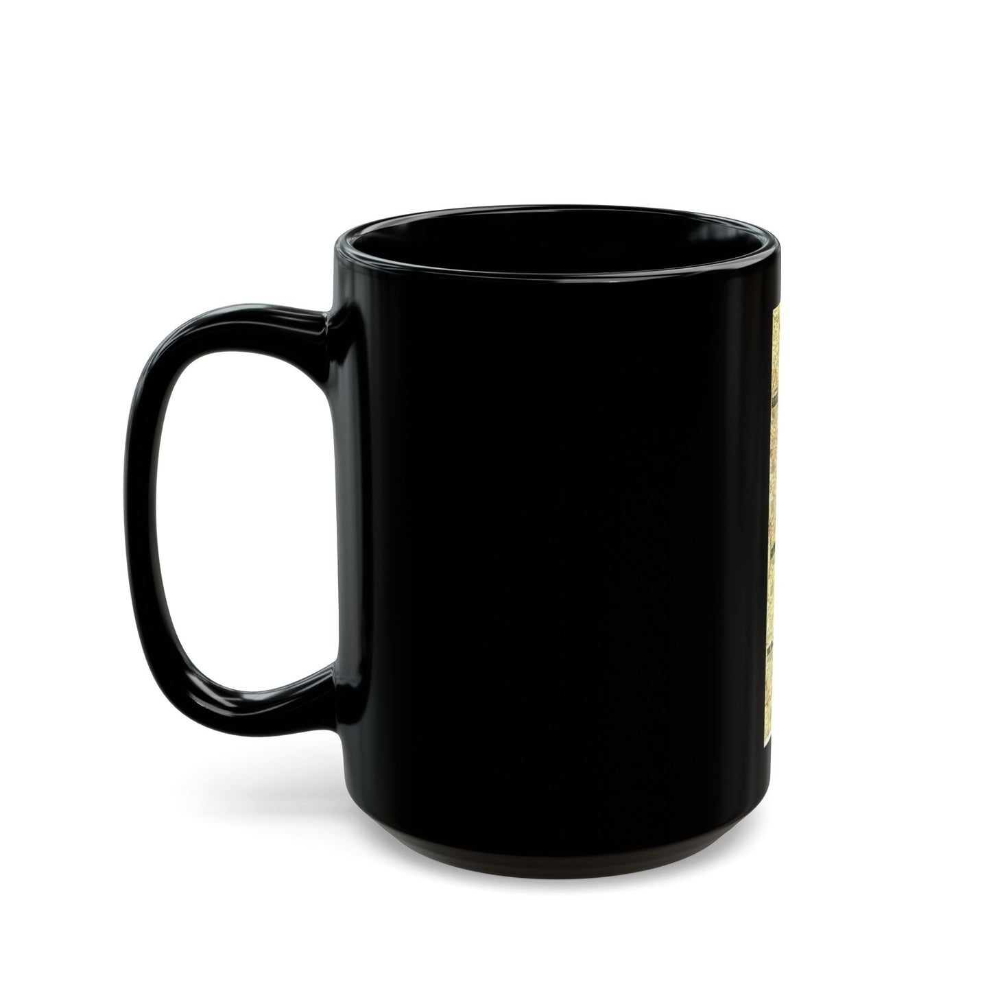 USA - Boston to Washington (1830) (Map) Black Coffee Mug-The Sticker Space