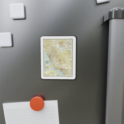 USA - California (1954) (Map) Refrigerator Magnet-The Sticker Space