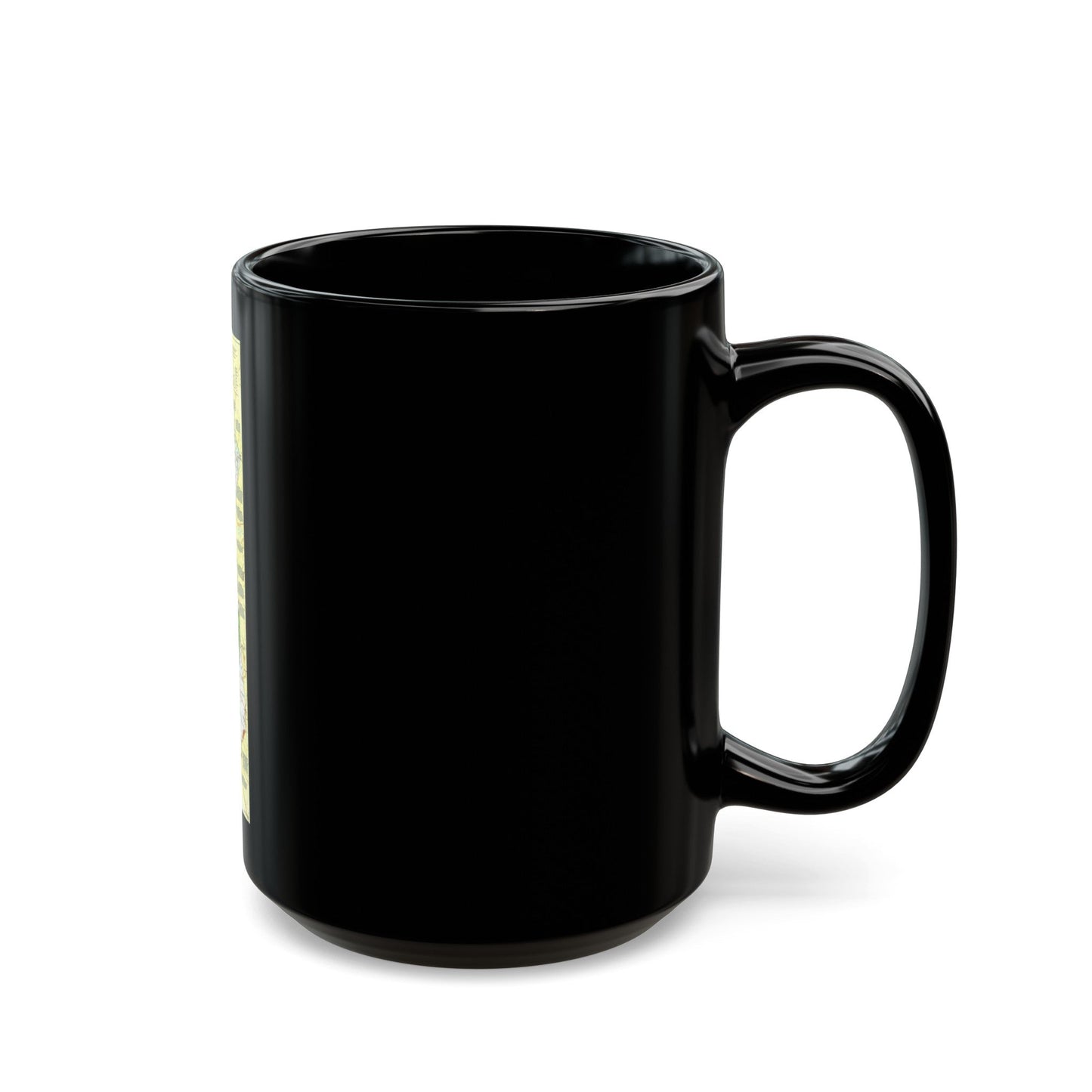 USA - California (1993) (Map) Black Coffee Mug-The Sticker Space