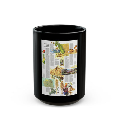 USA - California and Nevada 2 (1974) (Map) Black Coffee Mug-15oz-The Sticker Space