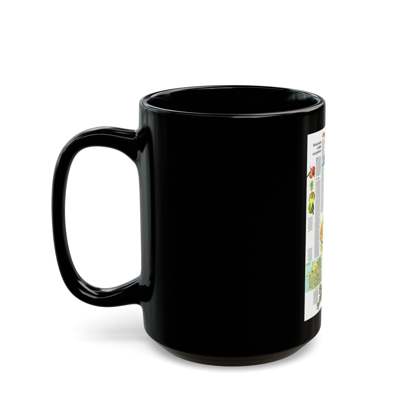 USA - California and Nevada 2 (1974) (Map) Black Coffee Mug-The Sticker Space