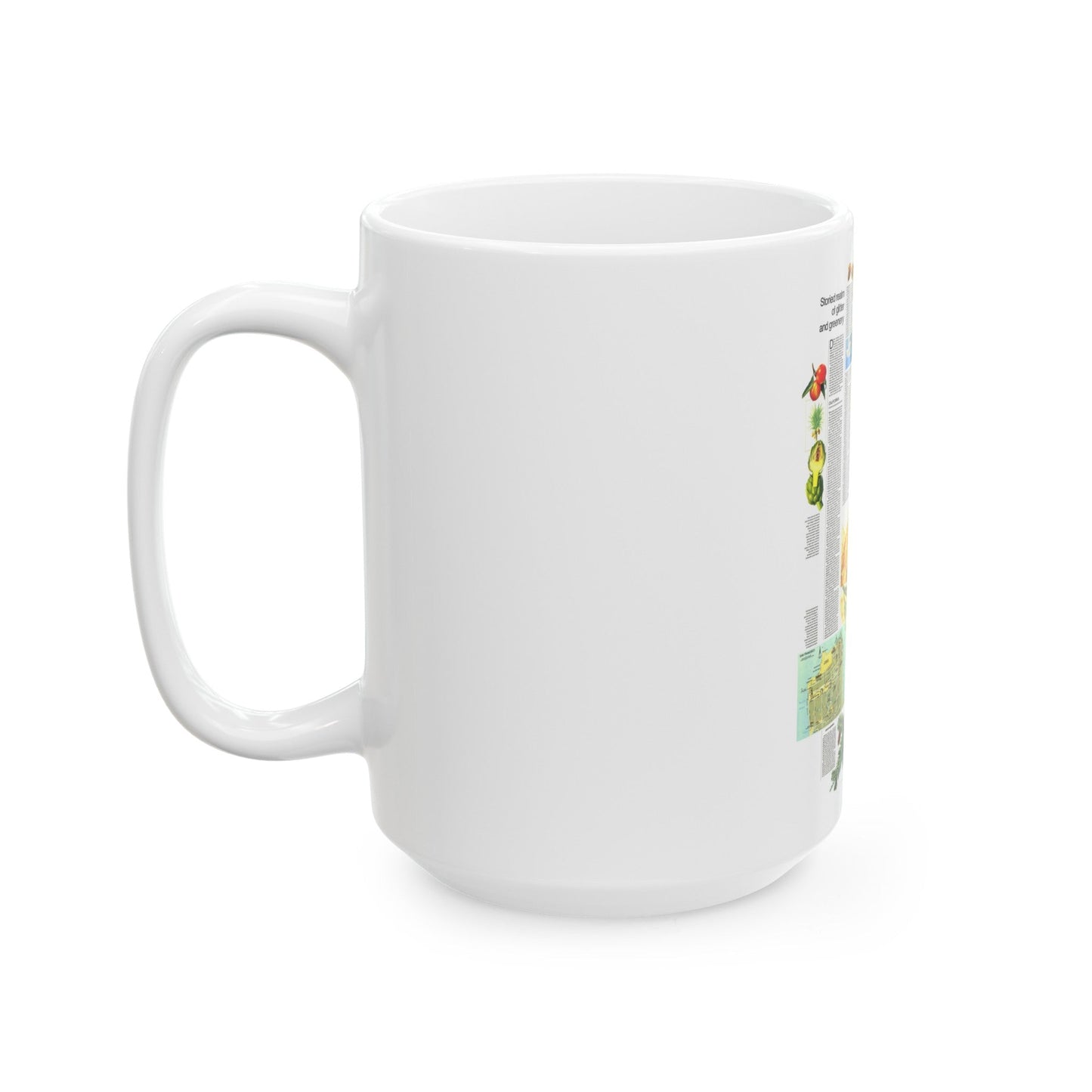 USA - California and Nevada 2 (1974) (Map) White Coffee Mug-The Sticker Space