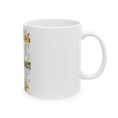 USA - California and Nevada 2 (1974) (Map) White Coffee Mug-The Sticker Space