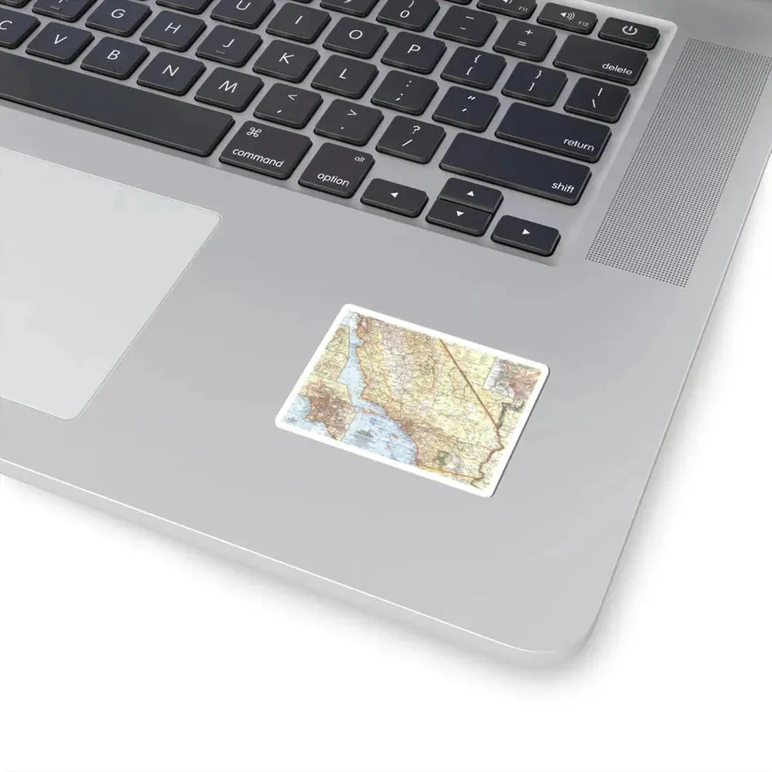 USA - California, Southern (1966) (Map) STICKER Vinyl Kiss-Cut Decal - The Sticker Space
