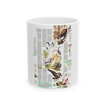 USA - Florida 2 (1973) (Map) White Coffee Mug-11oz-The Sticker Space