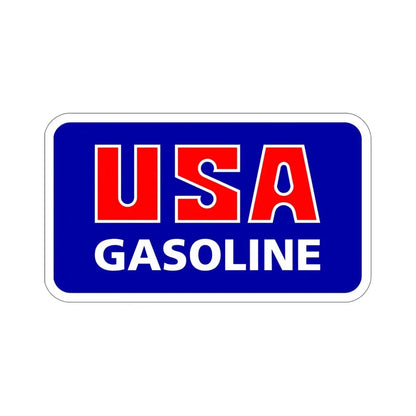 USA Gasoline Logo STICKER Vinyl Die-Cut Decal 6 Inch - The Sticker Space