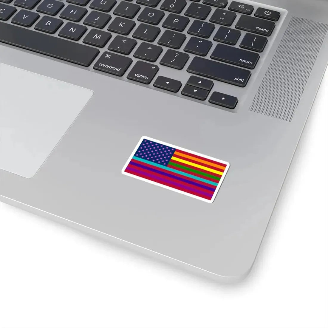USA Gay flag (United States) STICKER Vinyl Kiss-Cut Decal - The Sticker Space