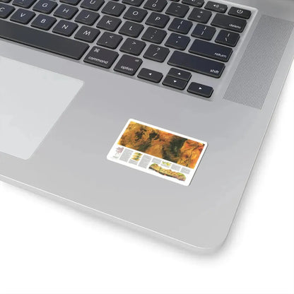 USA - Grand Canyon of the Colorado (1978) (Map) STICKER Vinyl Kiss-Cut Decal - The Sticker Space