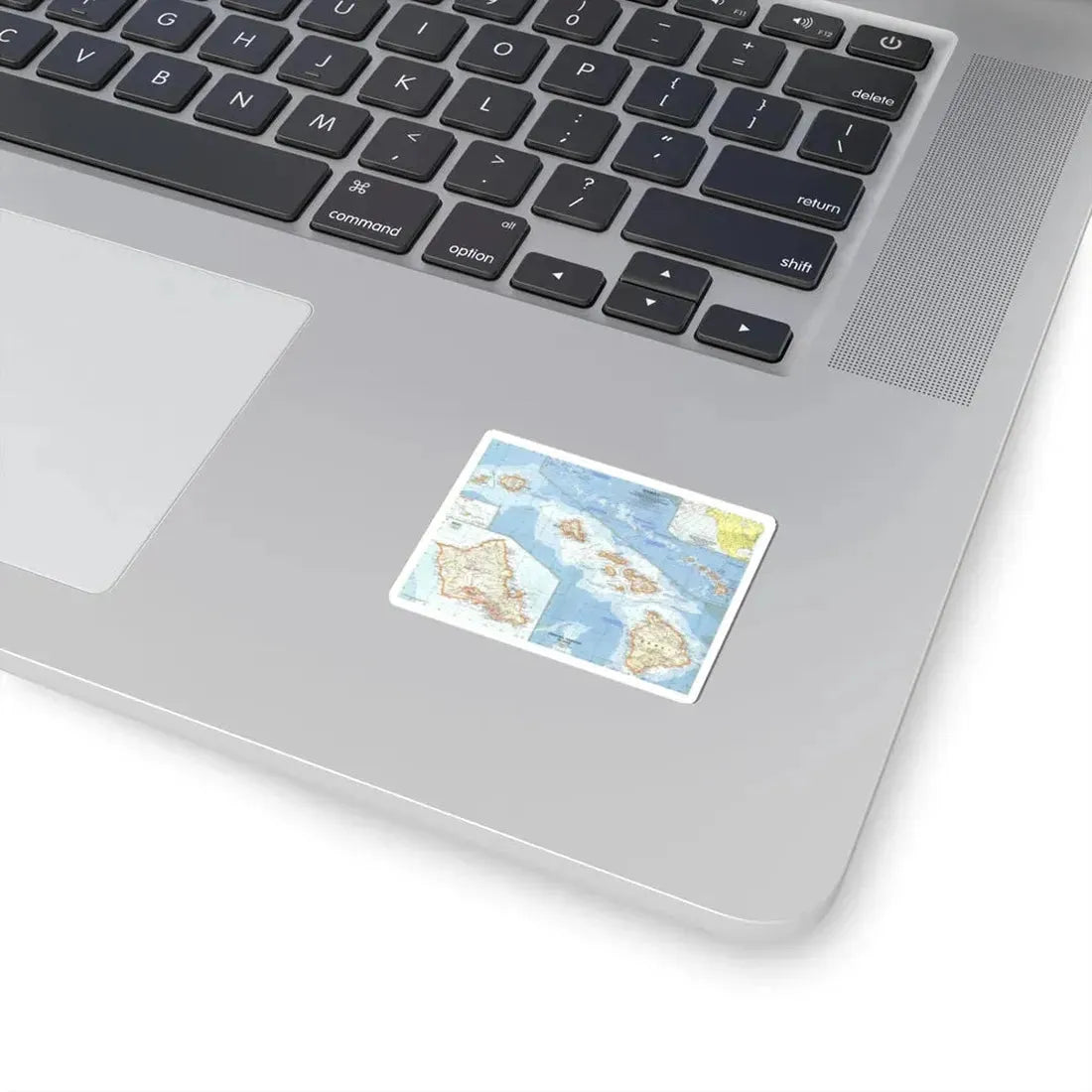 USA - Hawaii (1960) (Map) STICKER Vinyl Kiss-Cut Decal - The Sticker Space