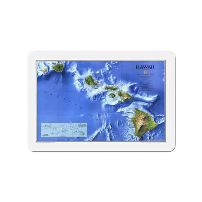 USA - Hawaii (1995) (Map) Refrigerator Magnet 3 Inch - The Sticker Space