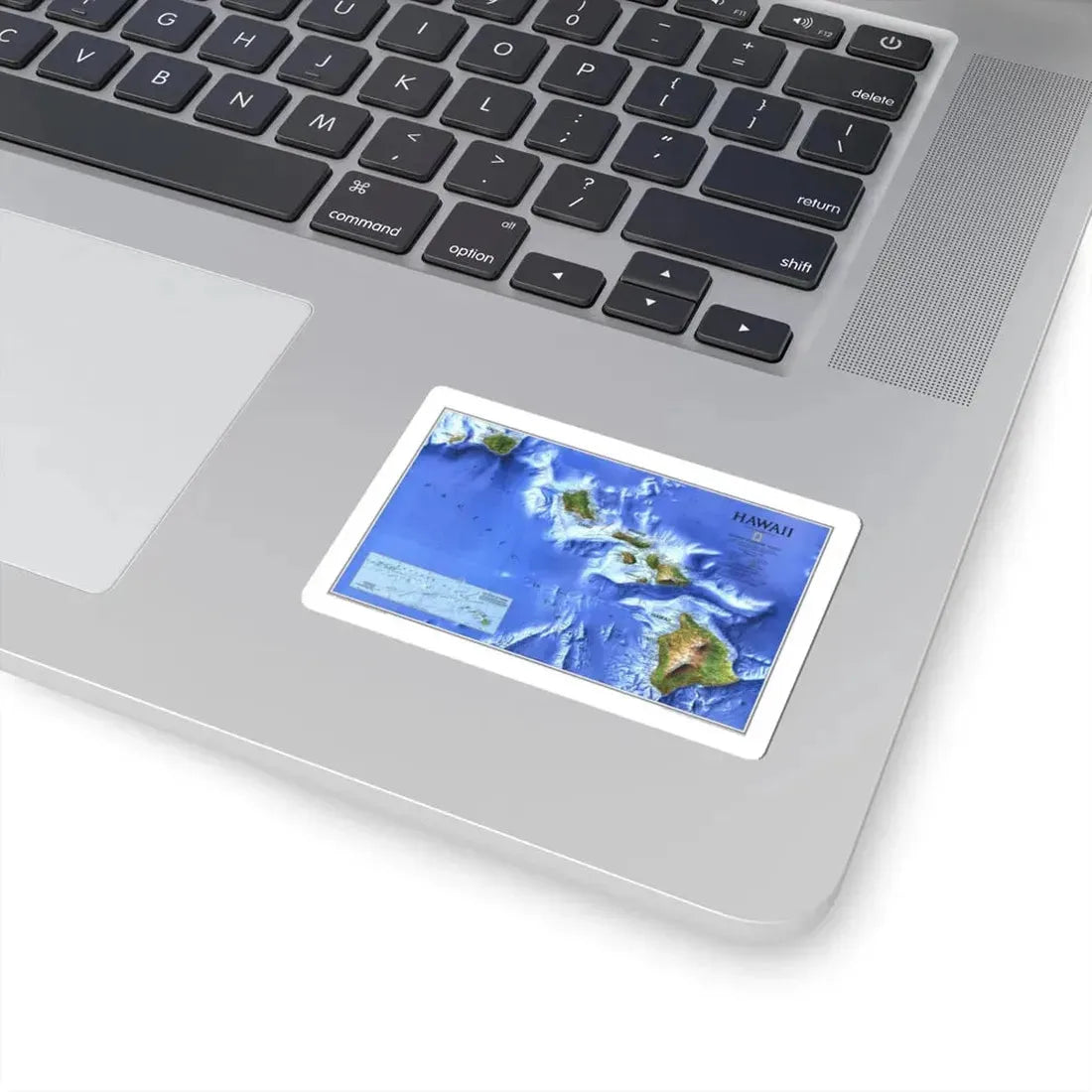 USA - Hawaii (1995) (Map) STICKER Vinyl Kiss-Cut Decal - The Sticker Space
