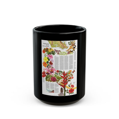 USA - Hawaii, Beguiling Isles (1976) (Map) Black Coffee Mug-15oz-The Sticker Space