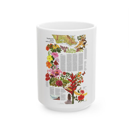 USA - Hawaii, Beguiling Isles (1976) (Map) White Coffee Mug-15oz-The Sticker Space