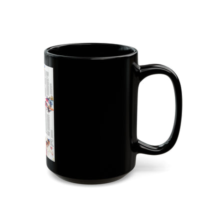 USA - Mid-Atlantic States 2 (1976) (Map) Black Coffee Mug-The Sticker Space