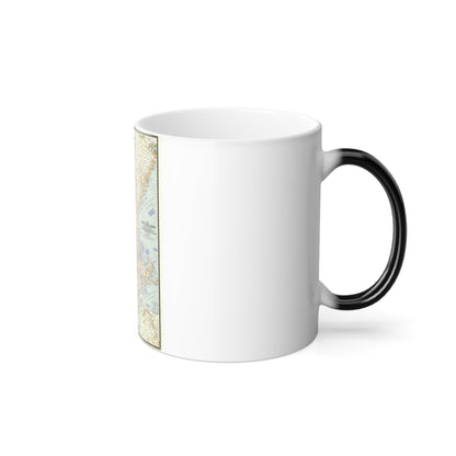 USA - New England (1955) (Map) Color Changing Mug 11oz-11oz-The Sticker Space