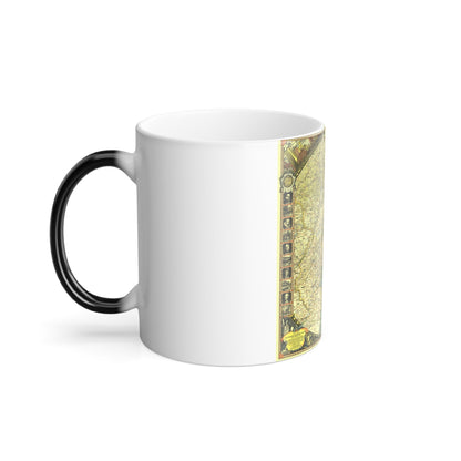 USA - New York City (1939) (Map) Color Changing Mug 11oz-11oz-The Sticker Space