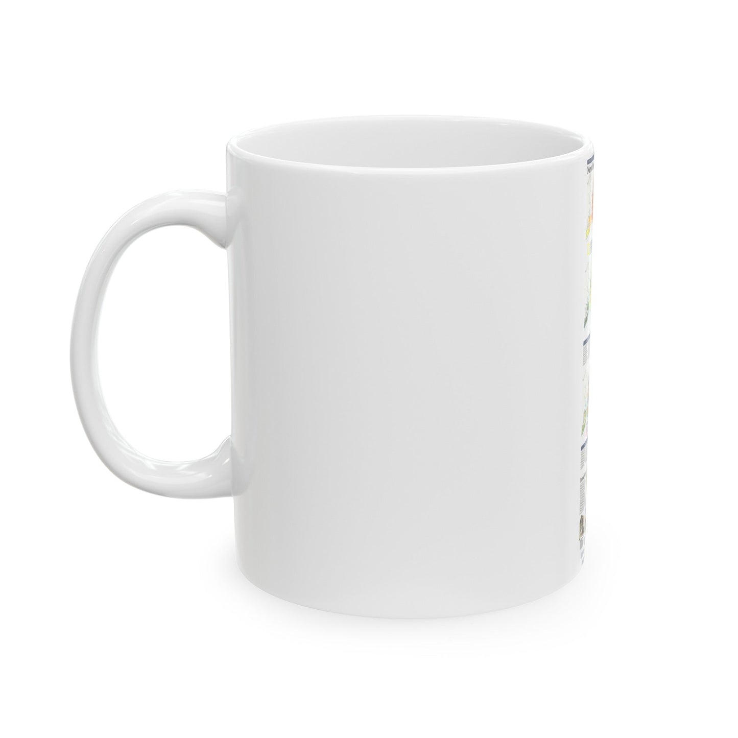 USA - New York City (1999) (Map) White Coffee Mug-The Sticker Space