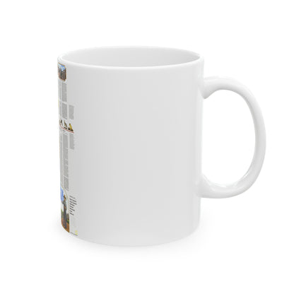 USA - North Central States 2 (1974) (Map) White Coffee Mug-The Sticker Space