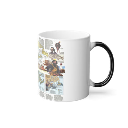 USA - Northern Approaches 2 (1985) (Map) Color Changing Mug 11oz-11oz-The Sticker Space