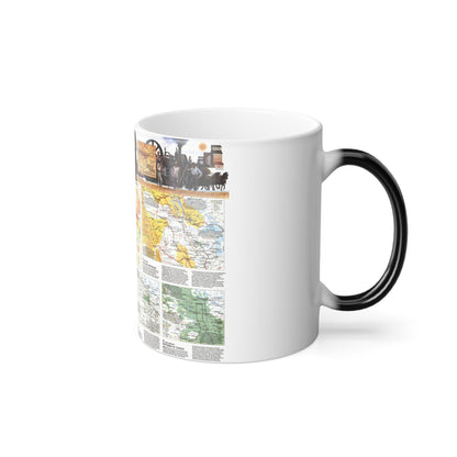 USA - Northern Plains 2 (1986) (Map) Color Changing Mug 11oz-11oz-The Sticker Space