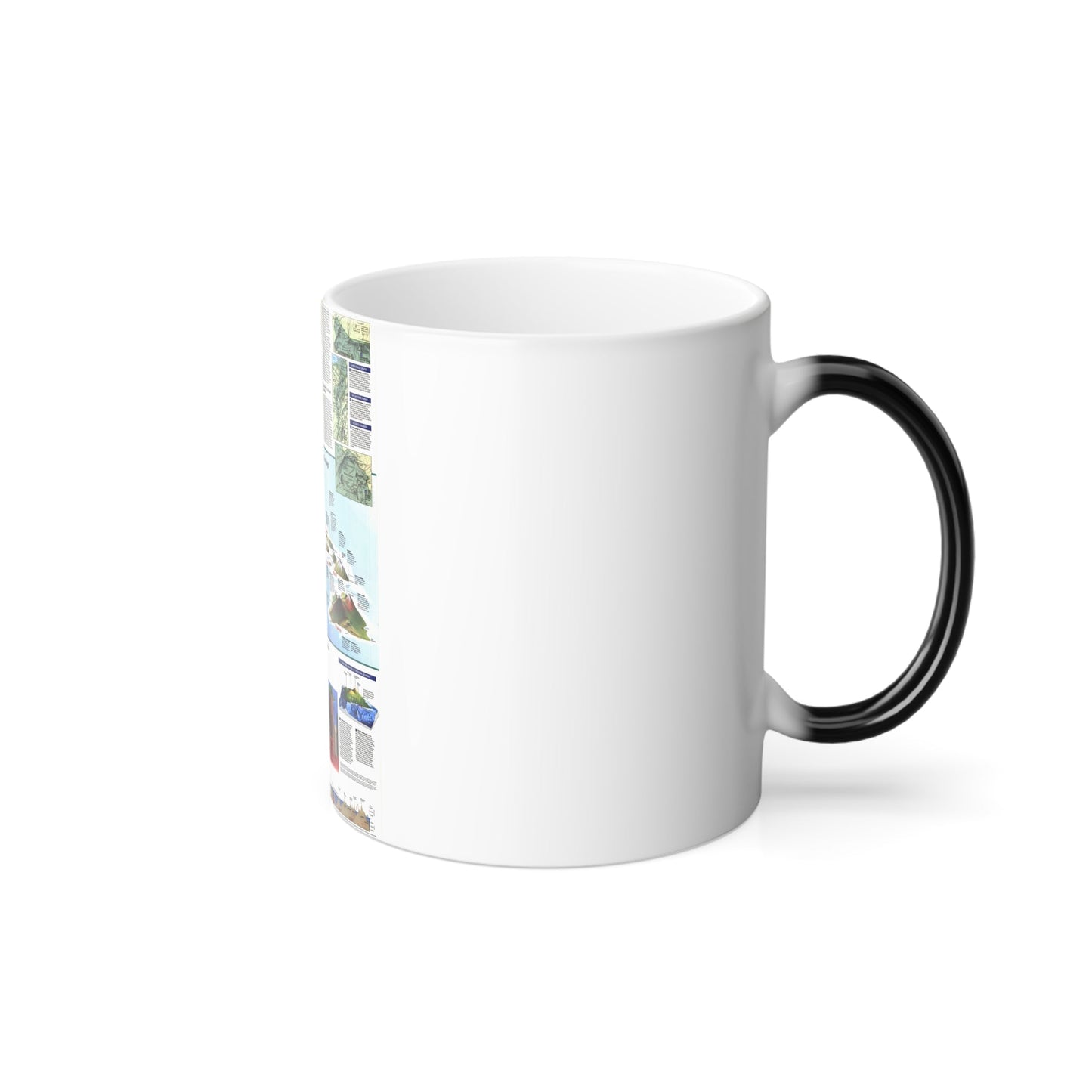 USA - Rediscovering Hawaii (1995) (Map) Color Changing Mug 11oz-11oz-The Sticker Space