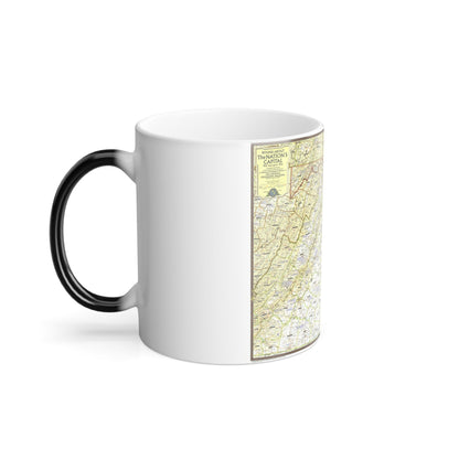 USA - Round About the Nation's Capital (1956) (Map) Color Changing Mug 11oz-11oz-The Sticker Space