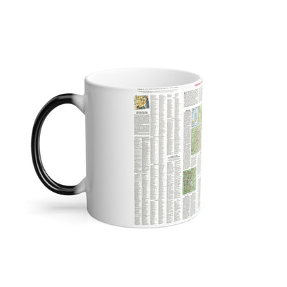 USA - Scenic Treasures and Historic Sites (1966) (Map) Color Changing Mug 11oz-11oz-The Sticker Space